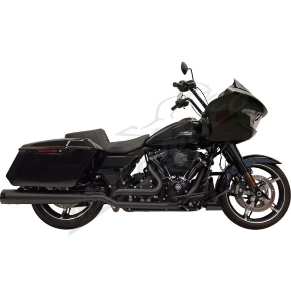 BASSANI XHAUST 4-1/2" Straight Can Slip-On Mufflers Harley Davidson 1450-1800cc 1995-2016