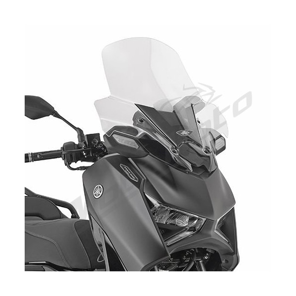 KAPPA Priekinis stiklas skaidrus (10cm aukštesnis) Yamaha X-MAX 300 Tech Max 2025