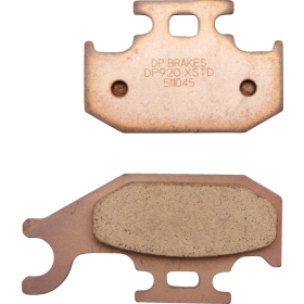 DP BRAKES ATV/UTV Sintered Metal Brake Pads Can AM / Suzuki 400-1000cc 00-20