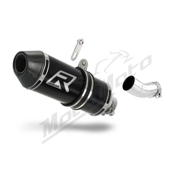 Aprilia RSV 4 RR Low Level 2015-2016 Dominator Exhaust Silencer Muffler HP3 BLACK + dB killer