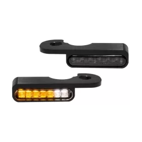 HEINZ BIKES Posūkiai/gabaritinės šviesos ant vairo Harley Davidson FXDF / VRSCA / CRSCAW / VRSCR / VRSCX 1130/1690 02-17 