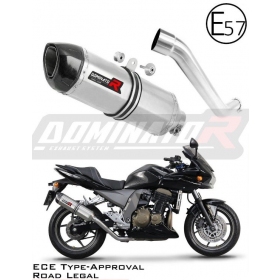 Duslintuvo kompl. Dominator HP1 Kawasaki Z750 2004-2006 Sertifikuotas