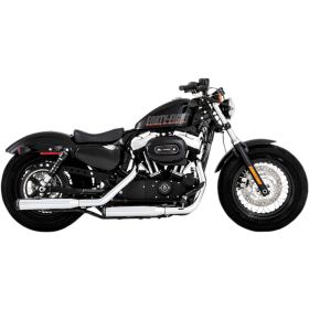 RINEHART RACING 500-0400 3" Muffler Slip-On Duals for Harley Davidson 883-1200 14-22