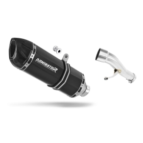 Honda CBF 500 2006-2008 Exhaust Silencer Muffler HP1 BLACK + dB killer