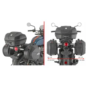 GIVI Monokey Side bags holder Royal Enfield Bear 650 2025