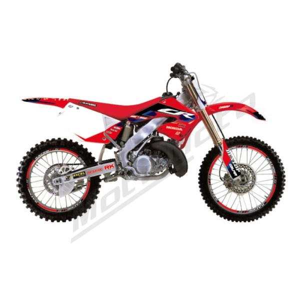 BLACKBIRD RACING Dream 5 grafikų komplektas Honda CR 125-250cc 00-01
