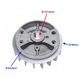 Mini moto cooling fan