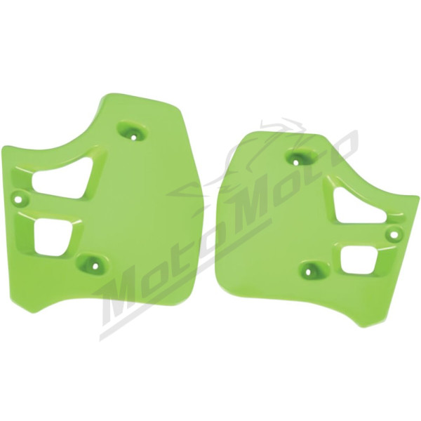 UFO Radiator Covers Kawasaki KX 250-500cc 88-02 Green