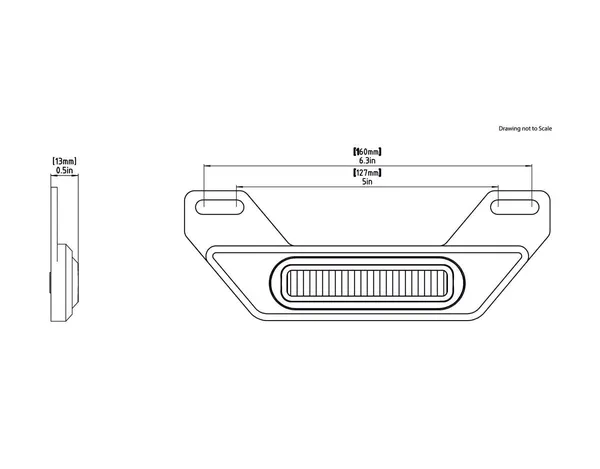 DENALI B6 LED Numerio apšvietimo komplektas BMW / Ducati / Honda / Kawasaki 300-1400cc 87-26