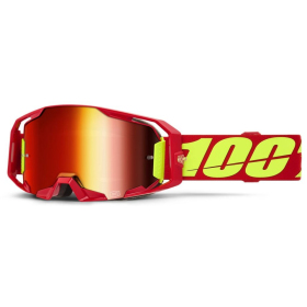 100% Armatic Goggle (Mirror lens) Red