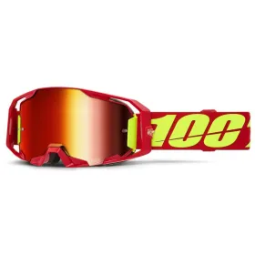 100% Armatic Goggle (Mirror lens) Red