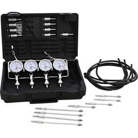 K&L SUPPLY Deluxe Vacuum Gauge Set