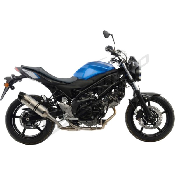 LEOVINCE LV One Evo Stainless Steel Slip-On Muffler SUZUKI SV 650 16-24