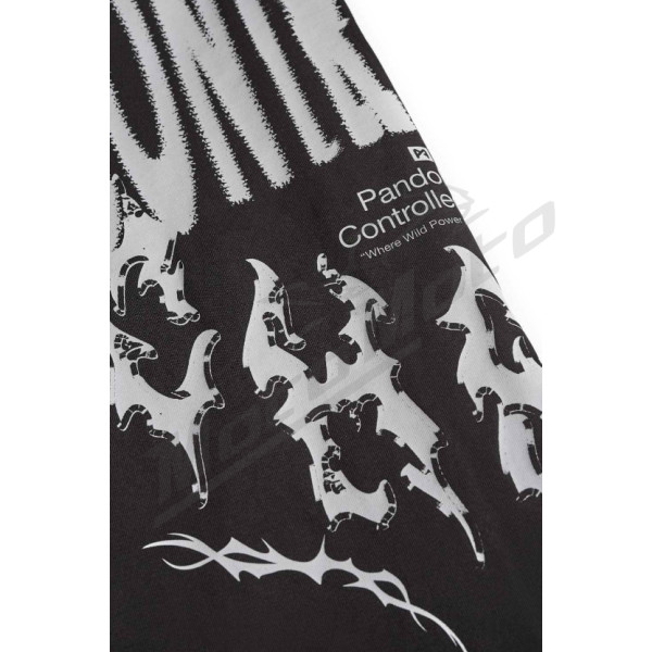 Pando Moto Luke Controlled Chaos Oversized Marškinėliai Unisex