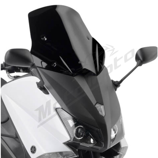 GIVI Priekinis stiklas juodas Yamaha XP 530 T-Max 17-19