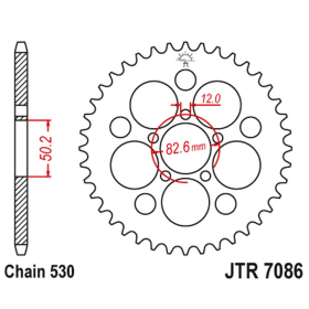 JT REAR SPROCKET JTR7082