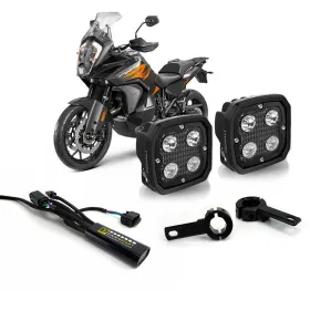 DENALI CANsmart D4 Papildomų žibintų kompl. Yamaha Tenere 700 19-24
