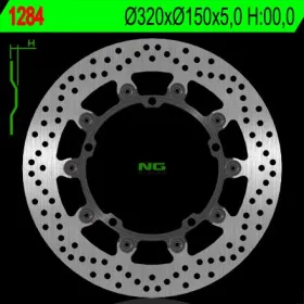 NG BRAKES Front Floating Brake Disc 320mm Triumph Speed / Sprint / Trophy 1050-1215cc 10-18