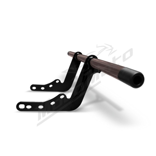 HEINZ BIKES Front Crash Bar Bronze Harley Davidson FLDE / FLFB / FXBR / FXST / FXBB 1750/1923 18-25