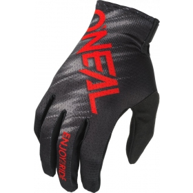 Oneal Matrix Voltage Black/Red Motocross Gloves