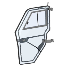 DFK Left door complete Polaris Ranger XP 1000 Diesel 2020