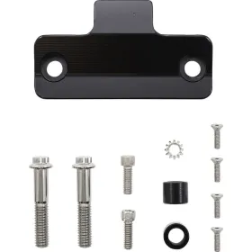 SLYFOX Dvigubas spidometro korpuso ir tvirtinimo kompl. juodas Harley Davidson FLD / FLHXS / FLSB / FXDI / XL / XLH / XR 883-1923 99-22