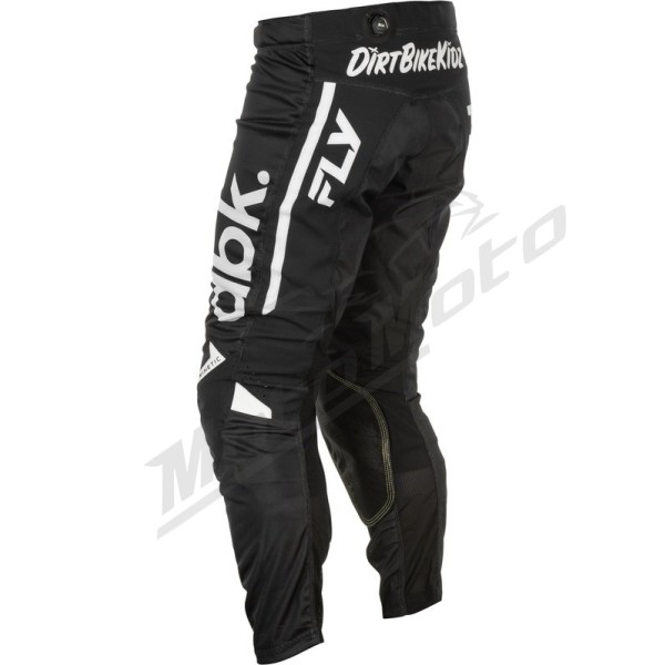 FLY RACING Kinetic Mesh DBK Pants - Black/White