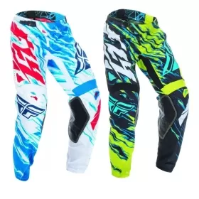 FLY RACING Kinetic Relapse Pants Red/White/Blue Sz 28S