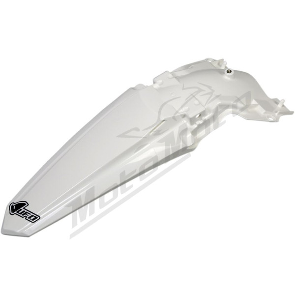 UFO MX White Rear Fender Kawasaki KX / KXF 250-450cc 19-24