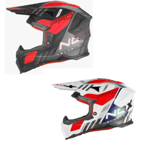 Krosinis šalmas Nox N634 Storm