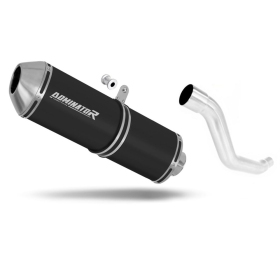 Suzuki XF 650 Freewind 1997-2003 Exhaust Silencer Muffler OVR BLACK + dB killer