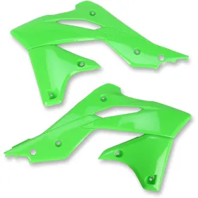 UFO Replacement Radiator Shrouds Kawasaki KXF 250cc 13-16