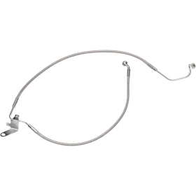 DRAG SPECIALTIES Stainless Steel Brake Line Kit Harley Davidson FLSTC / FXST / FXSTB / FXSTBI 1450-1550cc 04-06