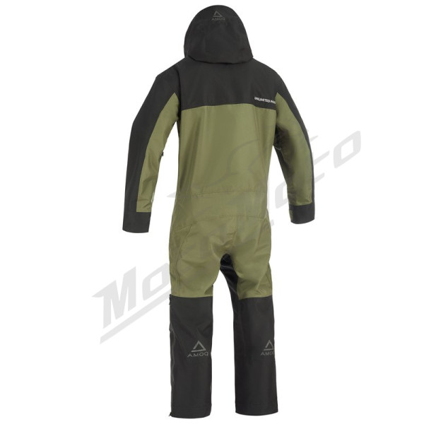 AMOQ Dynamic Monosuit Black/Military Green