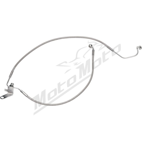 DRAG SPECIALTIES Stainless Steel Brake Line Kit Harley Davidson FLSTC / FXST / FXSTB / FXSTBI 1450-1550cc 04-06