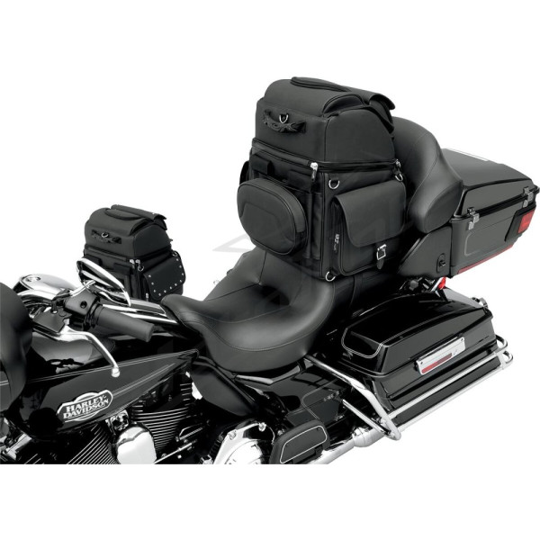 SADDLEMEN BR3400EX Backseat, and Sissy Bar Bag 55.7l