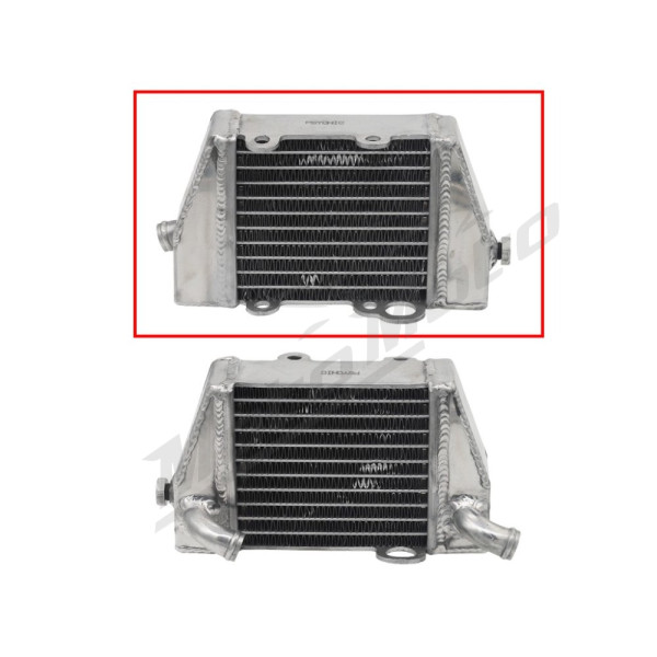 Psychic radiator reinforced with standard capacity right KTM SX 85-105cc 03-10