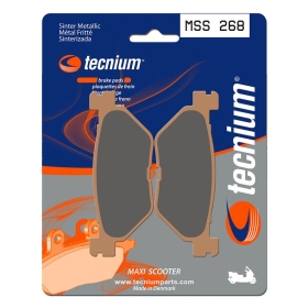 TECNIUM Maxi Scooter Sintered Metal Brake pads MSS268 Yamaha T-Max 500-560cc 01-25