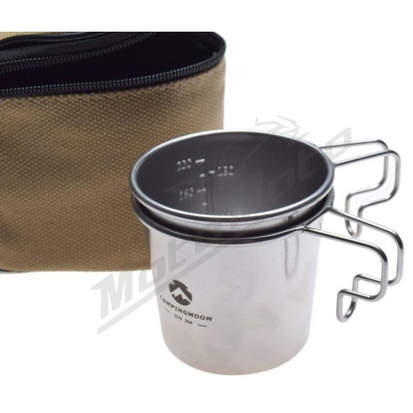 Stainless Steel Small Beer Mugs 210ml 2Pcs