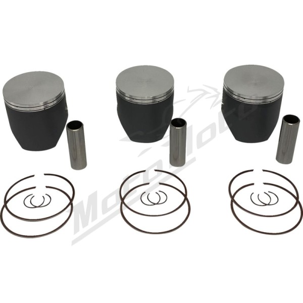 WOSSNER 2T Piston Kit 66,37mm Arctic Cat EXT / Powder Extreme / Triple Touring / ZRT 600cc 96-00