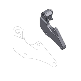 MOTO-MASTER SM Street Front Brake Caliper Adaptor 320mm Honda CR / CRF 125-450 04-18