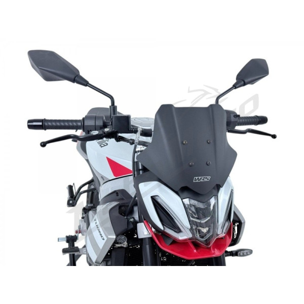 WRS Windscreen Touring Matt Black Aprilia Tuono 457 2025