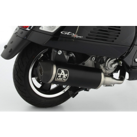 Muffler ARROW Urban Alu.Dark/C Vespa GTS / GTV 300cc 20-24