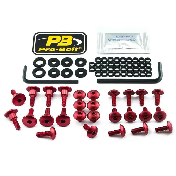 PRO BOLT Aluminium Fairing Bolt Kit for Suzuki GSX-S 1000cc 19-21