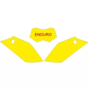 BLACKBIRD Plate Stickers Gas Gas EC 125-450cc 2012-2017