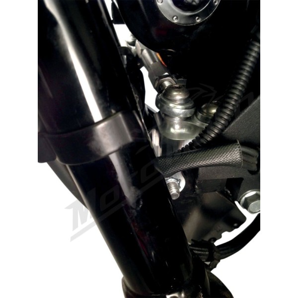 ALLOY ART Combi Stabilizer Kit Harley Davidson FL / FX 1450-1800cc 06-17 Silver