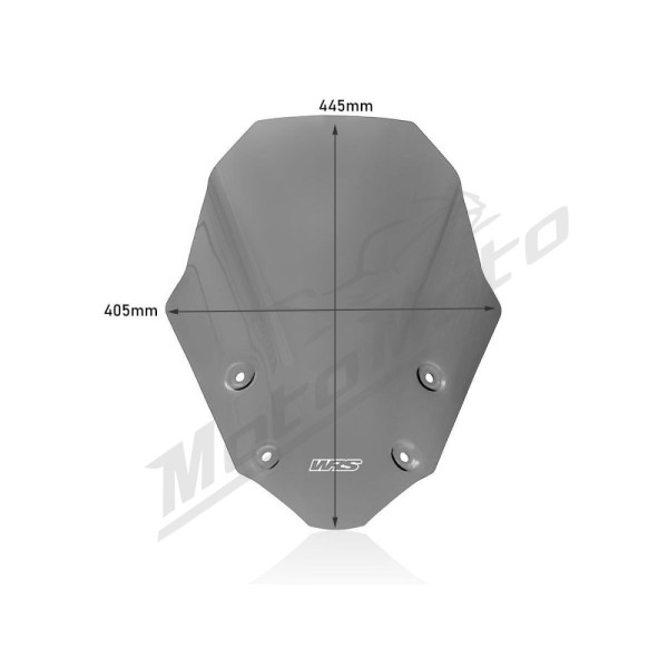 WRS SPORT Priekinis stiklas Tamsintas 75% Suzuki GSX-S 1000cc ABS 22-24