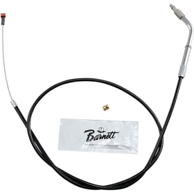 BARNETT Black Vinyl Throttle/Idle Cable Harley Davidson XLH 883-1200CC 1996-2003