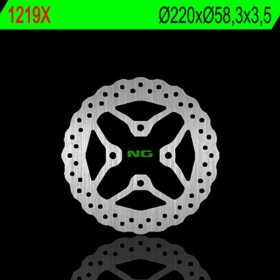 NG BRAKES 1219X Front Wave Fixed Brake Disc HONDA AFS / NSC / PCX / SH 50-150 09-24