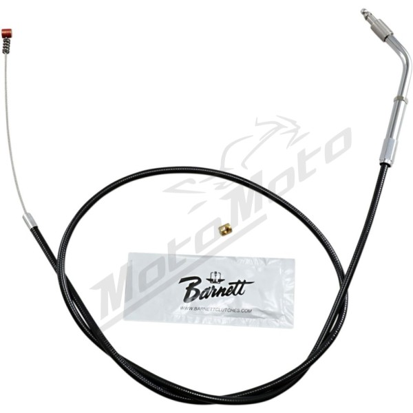 BARNETT Black Vinyl Throttle/Idle Cable Harley Davidson XLH 883-1200CC 1996-2003